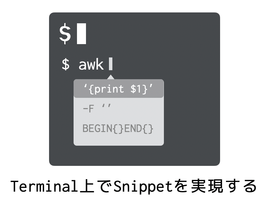 Terminal上でSnippetを実現する ~ zle(Zsh Line Editor) × fzf ~ - ハイパーマッスルエンジニア